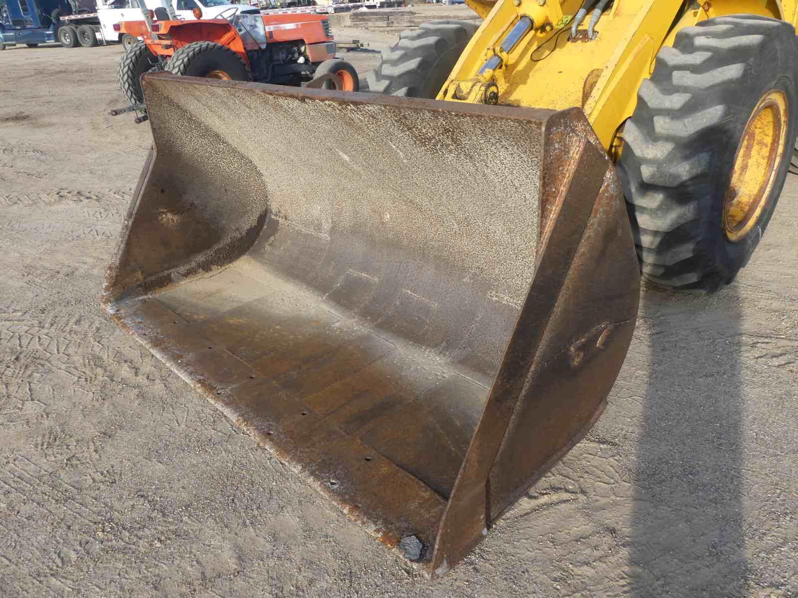 John Deere 544D Rubber-tired Loader, s/n DW544DB513545: Canopy, Meter Shows