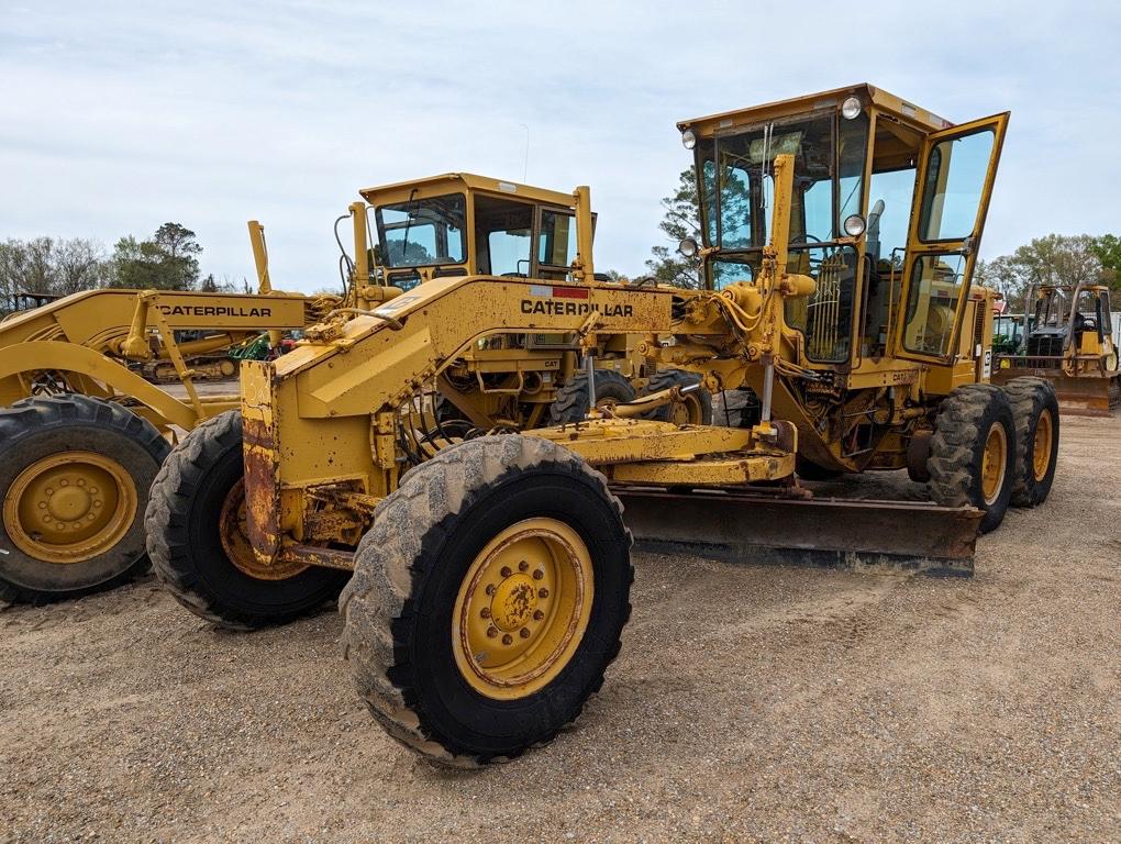 Cat 140G Motor Grader, s/n 72V00600: Cab, 12' Moldboard, 14.00x24 Tires, Me