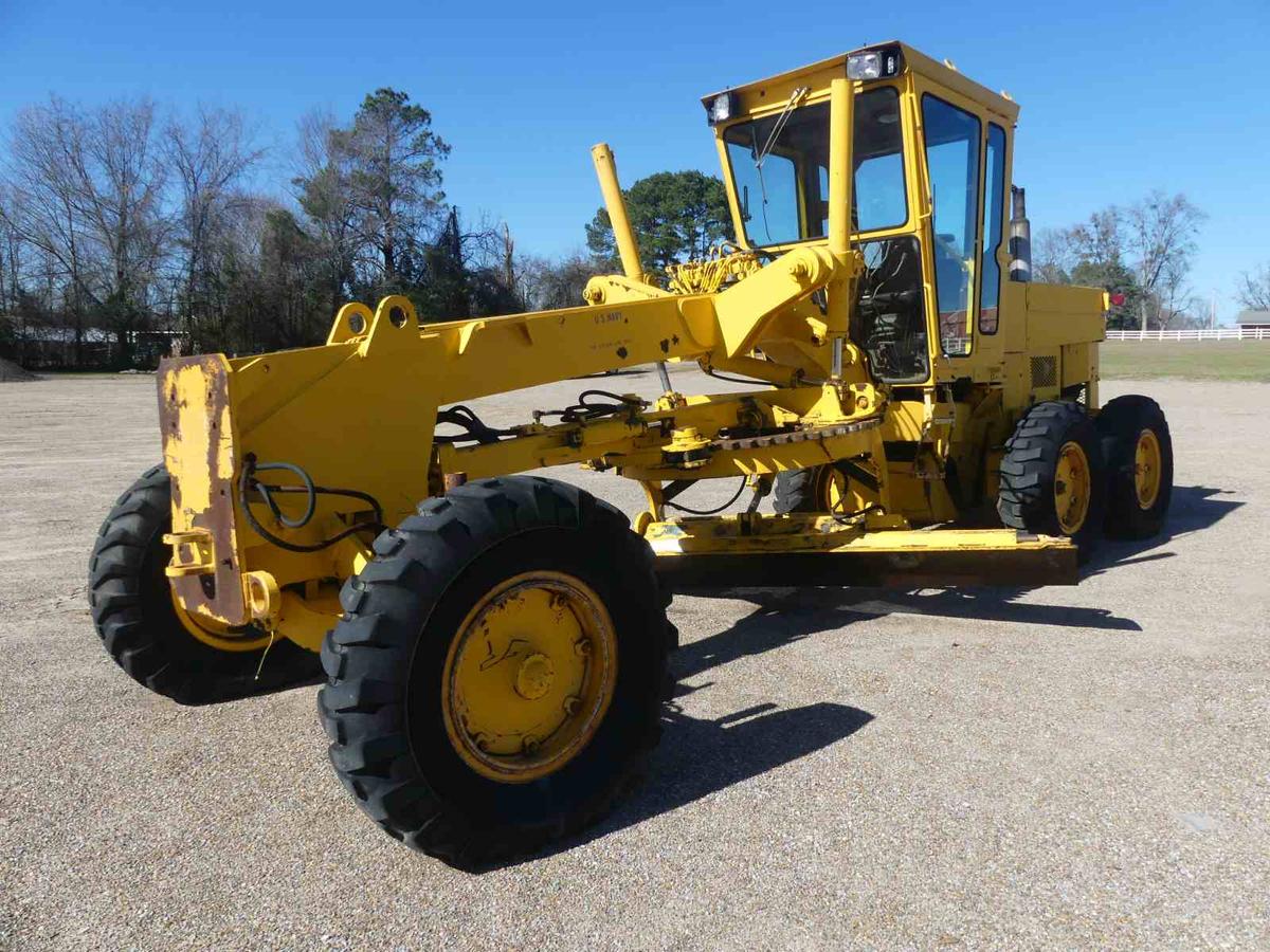 Champion 710A Motor Grader, s/n 157-553-18942-88: Cab, Tip Control, No Brak