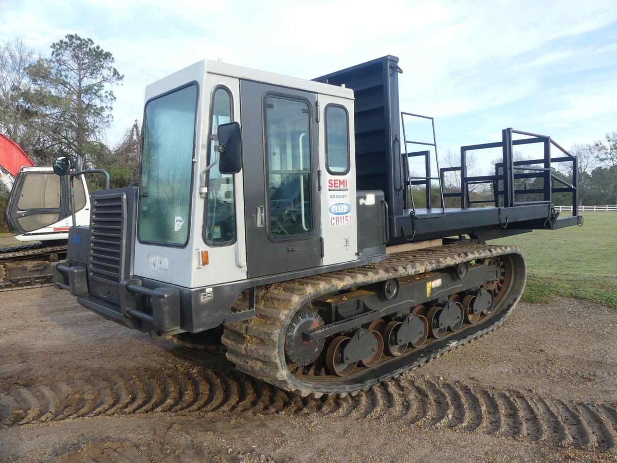 2009 IHI IC100-2 Crawler Carrier, s/n CB001151: C/A, Isuzu 6-cyl. Diesel En