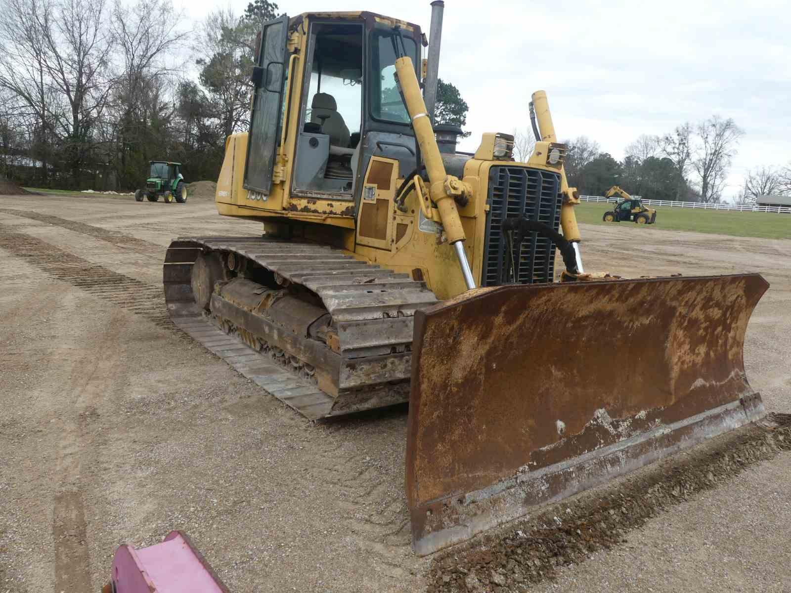 John Deere 750C Dozer, s/n T0750CX894215: Encl. Cab, Meter Shows 11551 hrs