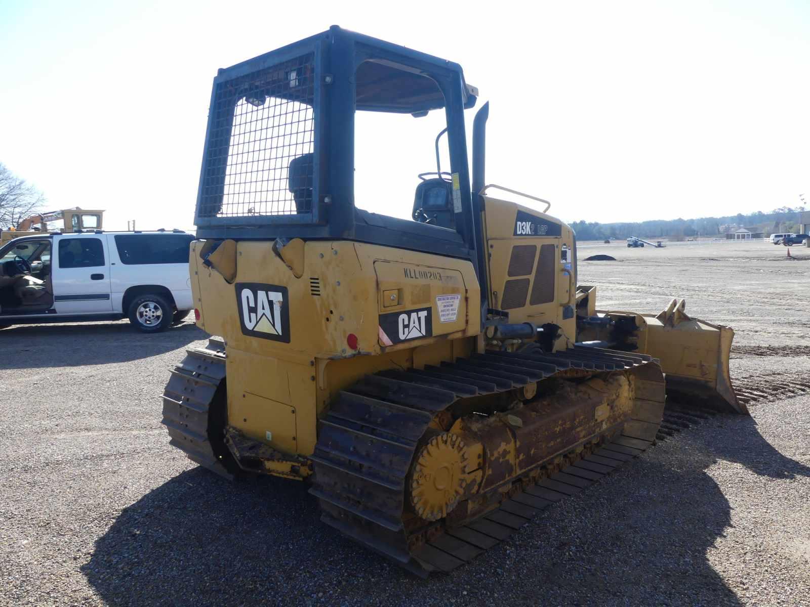 2012 Cat D3K2 Dozer, s/n KLL00203: Canopy, Rear Screen, 6-way Blade, Meter