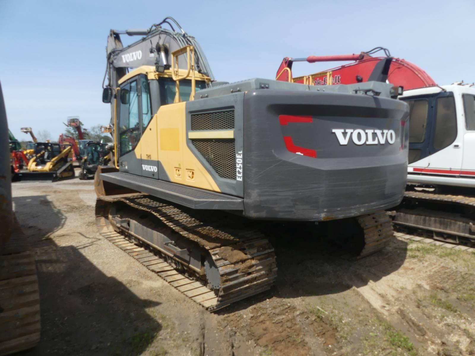 2016 Volvo EC250EL Excavator, s/n 310136: C/A, Meter Shows 5429 hrs