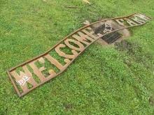 Welcome to Farm Sign