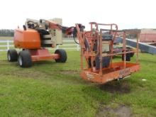 2016 JLG 450AJ Articulating Boom Manlift, s/n 0300221458: 550lb Cap., Meter