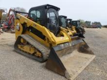 2020 Cat 289D3 Skid Steer, s/n JX903085: Encl. Cab, High Flow, Aux. Valves,