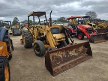 Ford 345D Loader Landscaper: Canopy, Atlas Box Blade