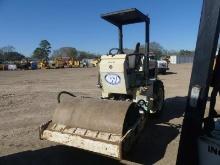 2000 Ingersoll Rand SD40D Vibratory Smooth Drum Compactor, s/n 165859: Cano