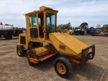 1990 Waldon Sweepmaster Sweeper, s/n 20957: Encl. Cab, 91" Broom, Diesel