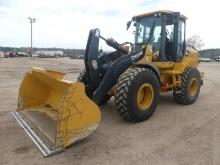 2023 John Deere 544P Rubber-tired Loader, s/n 712489: C/A, Heat, GP Bkt., M