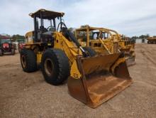 2007 Cat 924G Rubber-tired Loader, s/n DDA03723: Canopy, GP Bkt., Meter Sho