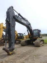 2008 John Deere 450DLC Excavator, s/n FF450DX913650: C/A, No Bkt., Meter Sh