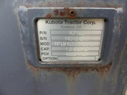 Kubota M74LM 74" Bucket, s/n 14045-6-4 for Rubber-tired Loader