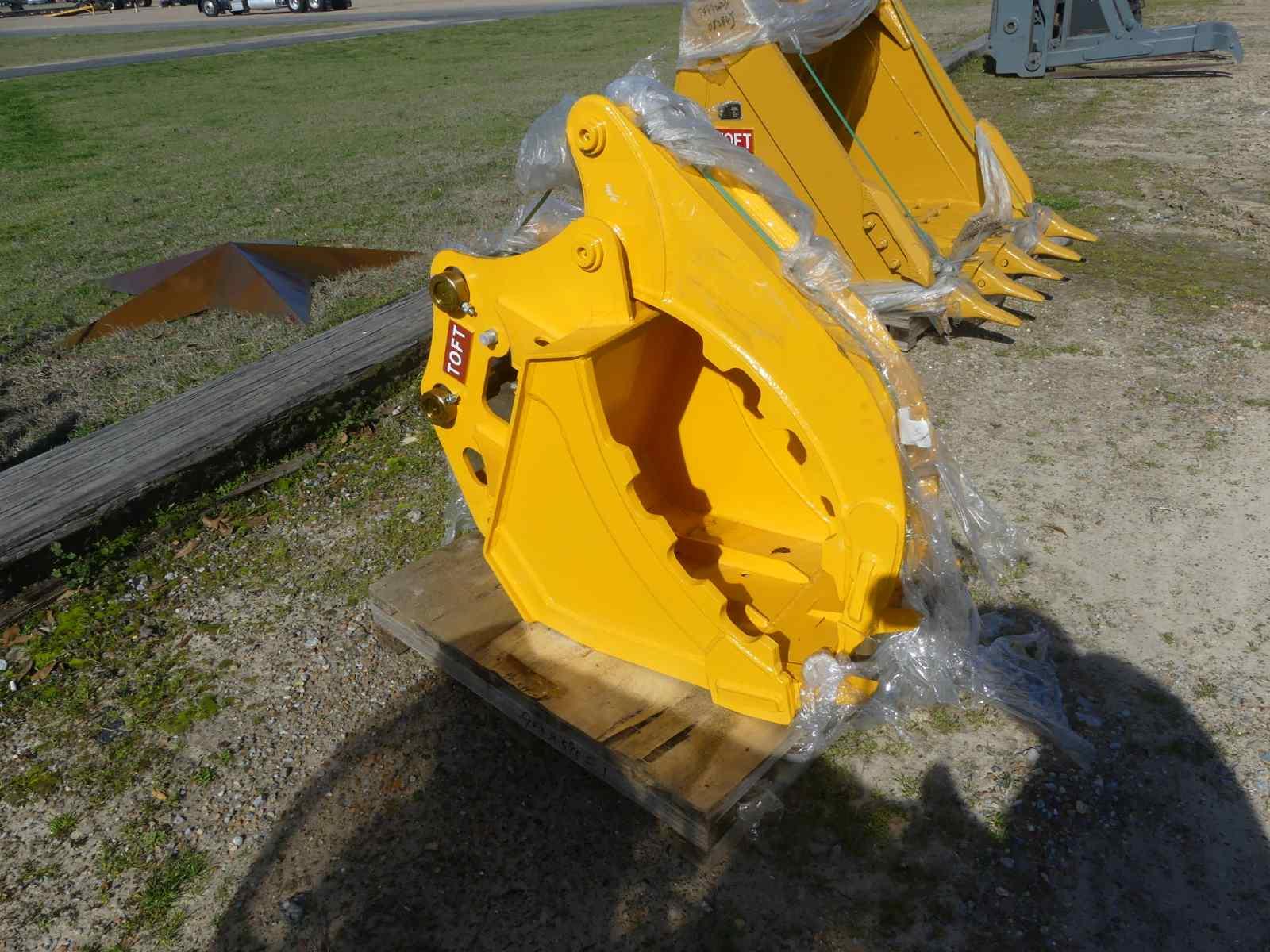 Unused 2023 Toft 20" Excavator Bucket w/ Grapple, s/n 23643