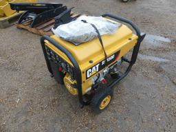 New/Unused Cat RP6500 Generator: Gas Eng., 120-240 Volt, Tool Kit, Power St