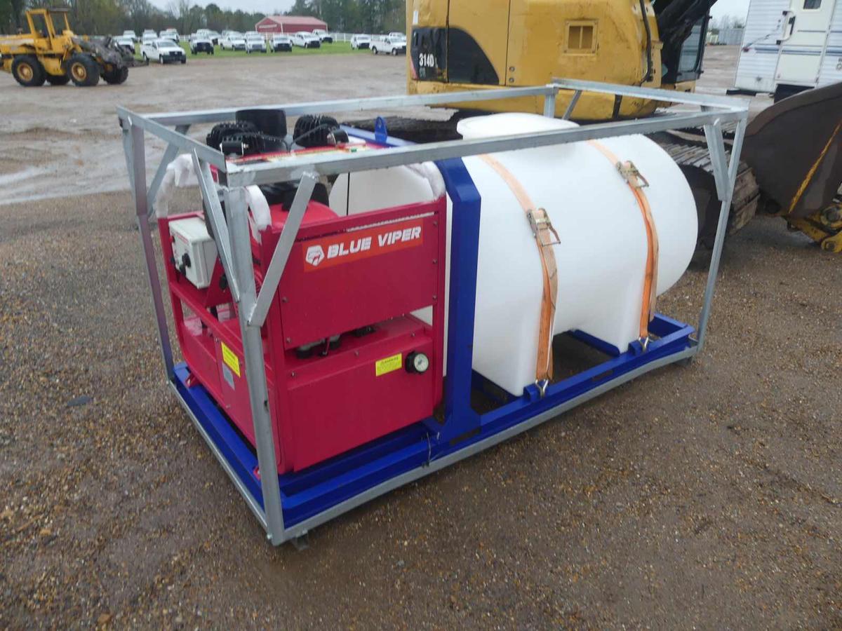 New/Unused 2023 Blue Viper 4000psi Steam Cleaner, s/n 0160240491: Gas Eng.,