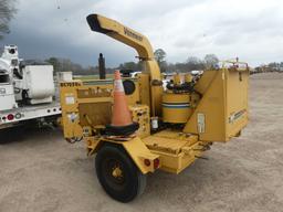 2001 Vermeer BC1250A Chipper, s/n 1VRN1416X11007871: Pintle Hitch, Meter Sh