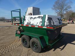 Hydroturf Hydro Seeder, s/n 928580 on 8x20 Trailer: Vanguard 23hp Gas Eng.