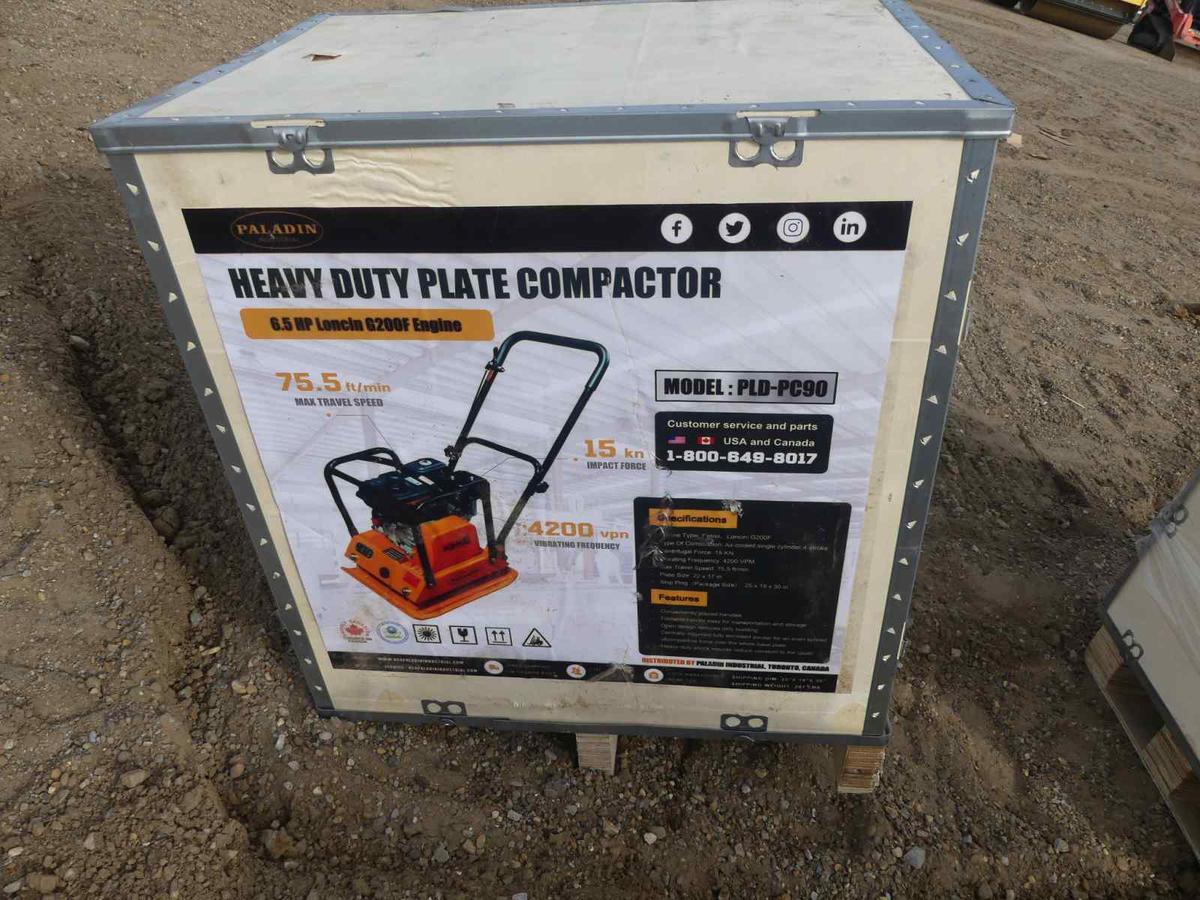 Unused 2023 Paladin Heavy-duty Plate Compactor