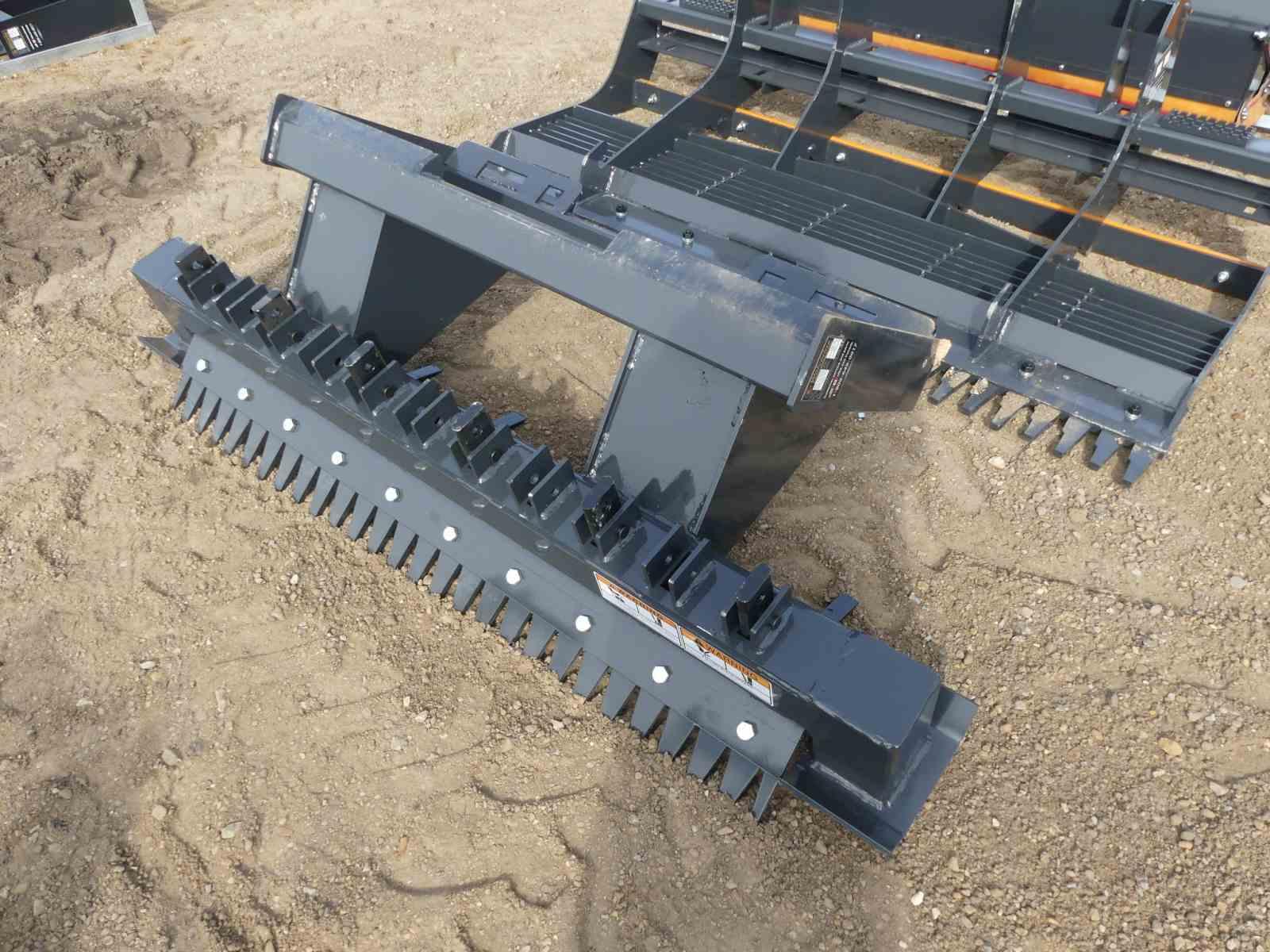 Unused 2023 Wolverine 72" Ripper Attachment: for Skid Steer, Model RPR-12-7