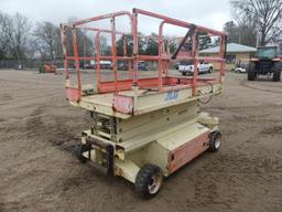 1997 JLG 2658 Scissor-type Manlift, s/n 0200036839 (Salvage): 26' Max Platf