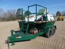 Hydroturf Hydro Seeder, s/n 928580 on 8x20 Trailer: Vanguard 23hp Gas Eng.