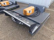 Unused 2023 Wolverine 66" Brush Cutter Attachment: for Skid Steer, Model BC