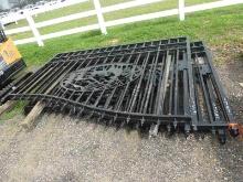 Unused Greatbear 20' Bi-parting Iron Gate