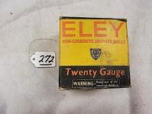 ELEY 20 GUAGE 2 3/4" SHOTSHELLS