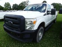 2012 Ford F250 4WD Pickup, s/n 1FT7W2B60CEC55507: Crew Cab, 6.2L Gas Eng.,