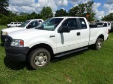 2007 Ford F150 4WD Pickup, s/n 1FTRX14W37FA77685: Ext. Cab, 4.6L Gas Eng.,