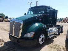 2019 Kenworth T680 Truck Tractor, s/n 1XKYDP9X1KJ251563: T/A, Day Cab, Pacc