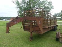 Gooseneck Trailers 24' Gooseneck Livestock Trailer, s/n 4895: T/A