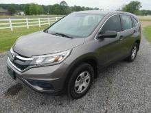 2015 Honda CR-V, s/n 3CZRM3H3FG716379: Auto, 4-door, 126K mi.