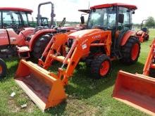 2016 Kubota L5460 MFWD Tractor, s/n 40554: Encl. Cab, LA1055 Loader w/ Bkt.