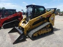 2020 Cat 299D3 Skid Steer, s/n DY901631: C/A, High Flow XPS, 2-sp., GP Bkt.