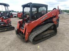 2019 Kubota SVL95-2S Skid Steer, s/n 47809: Canopy, Rubber Tracks, No Bkt.,