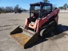 2019 Kubota SVL75-2 Skid Steer, s/n 39421: Canopy, GP Bkt., Manual QC, Aux.