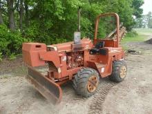 Ditch Witch 4010 4WD Trencher, s/n 6F0744: Rollbar, Deutz Diesel, Aux. Hydr