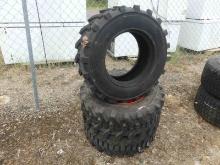 (2) 12-16.5 NHS Tires w/ Kubota Rims and (1) 12-16.5 NHS Tires