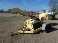 Altec WC126 6" Chipper, s/n 5WDS110138S200652: Kubota Diesel, 992 hrs