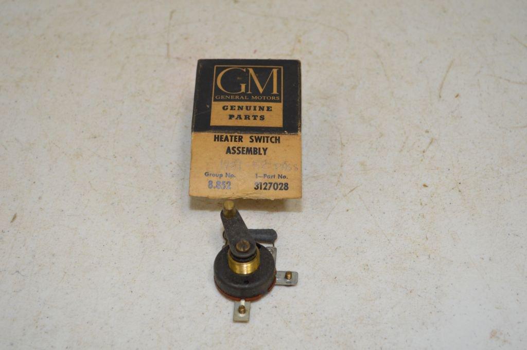 1951-1952 Pass Heater Switch Assembly