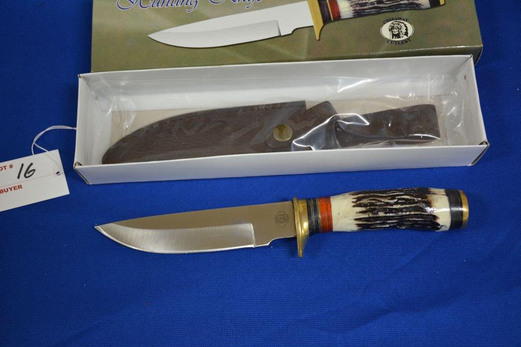 Chipaway - 10 1/2" Knife W/ 5 3/4" Blade W/ Sheath