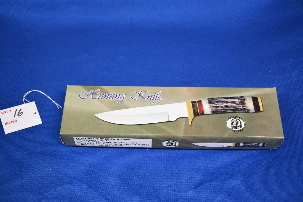 Chipaway - 10 1/2" Knife W/ 5 3/4" Blade W/ Sheath
