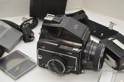 Pair Of Mamiya M645 Cameras And Misc. Accessories