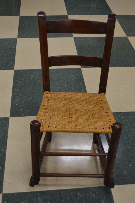 Rattan Bottom Rocking Chair