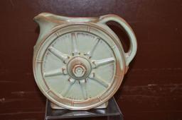 Frankoma Wagon Wheel Pattern Water Pitcher