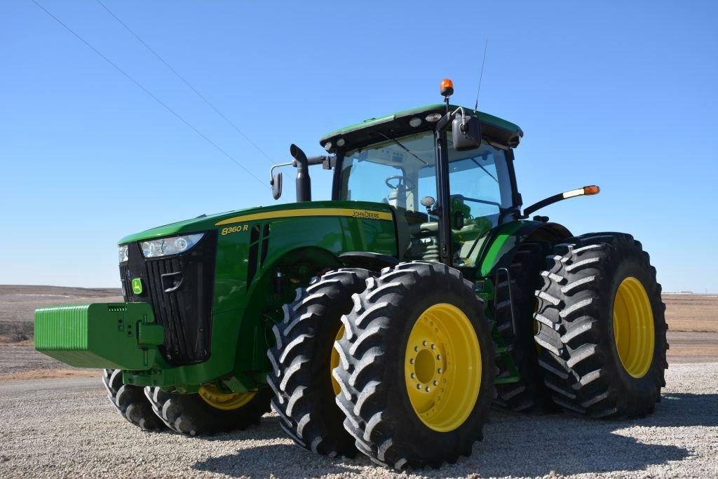 2011 John Deere 8360r Tractor W/ 5 Hydraulic Outlets, Premium Cab, Ivt Tran