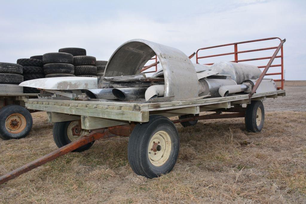 Hay Rack W/back Rack - Good Floor, Shedded