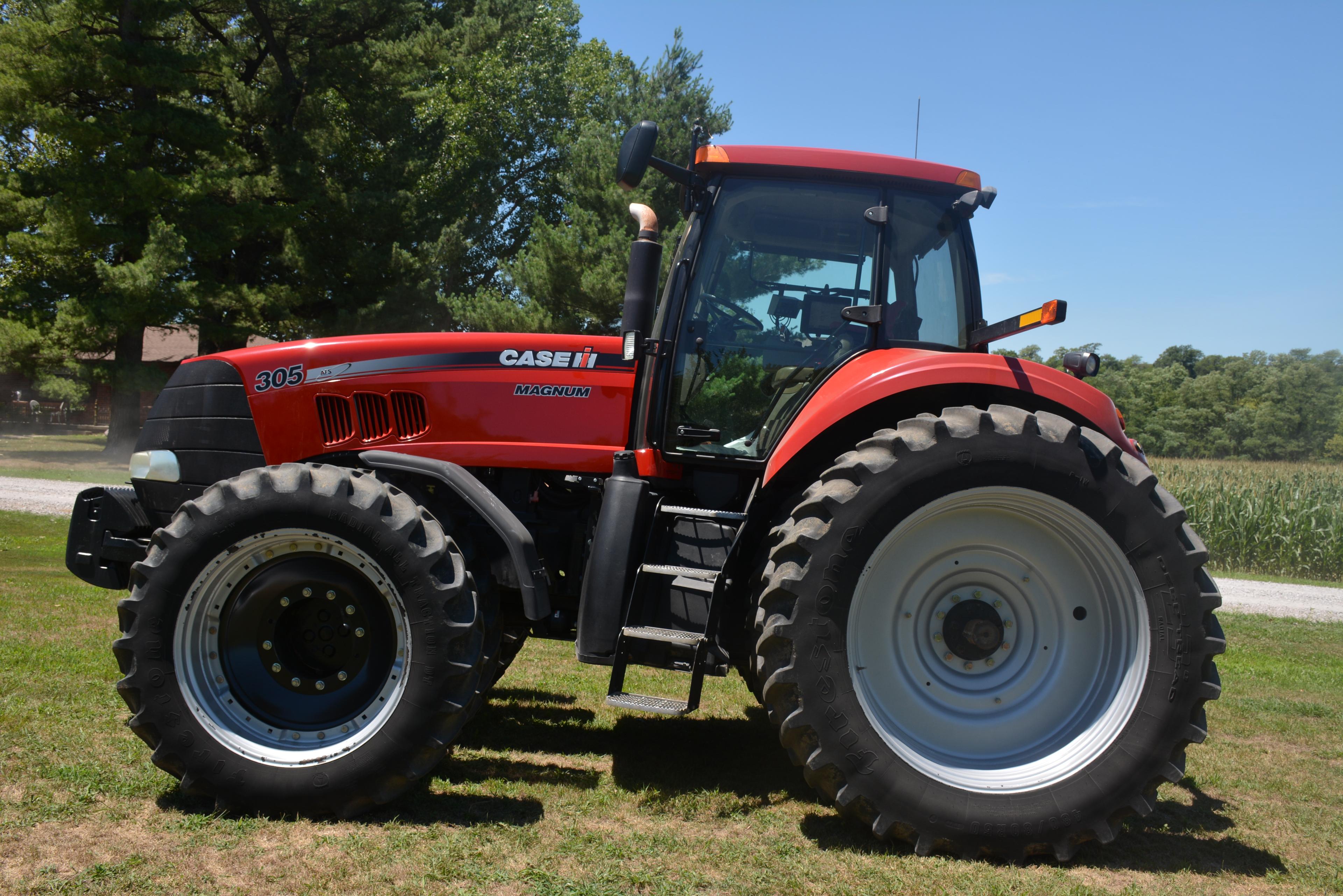 2011 Case Ih 305 Mfwd, 1302 Hours, 4 Scv Electric, 3pt, 19 Speed Power Shif